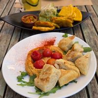 Hummus & Guacamole at Temple Natura in Mallorca