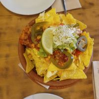 Nachos at Temple Natura in Mallorca