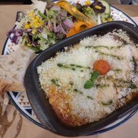 Eggplant Gratin at Temple Natura in Mallorca