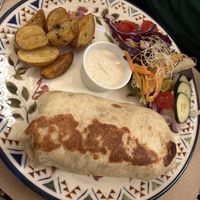 Dürüm; dish of the day  at Temple Natura in Mallorca