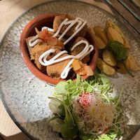Saitan bites  at Temple Natura in Mallorca