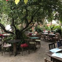 Very nice and cozy terasse at Temple Natura in Mallorca