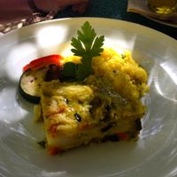 Potatoe Tarte at Temple Natura in Mallorca