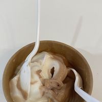 Soft serve Chocolate and vanilla twist   at Get Caked Donuts in Summerside