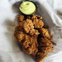 Gator bites at Souley Vegan in Oakland