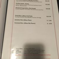 Vegan/Veg Menu Page 2 at Choc Dee in Palm Cove