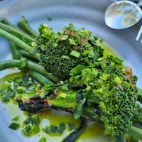 Plumpest snake beans ever at Nu Nu in Palm Cove