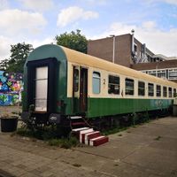 Outside at Gare du Nord in Rotterdam