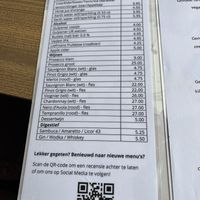 Menu 3  at Gare du Nord in Rotterdam