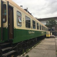 A train at Gare du Nord in Rotterdam