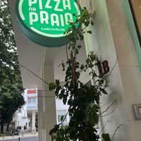 Outdoor sign   at Pizza na Praia Carcavelos  in Carcavelos