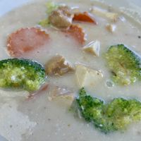 Worst tom kha soup I’ve ever had. $17 for a pretty small portion.  at Vegan Thai Way in Pacific Grove