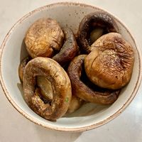 Sautéed mushrooms  at Dacia Felix in Bucharest