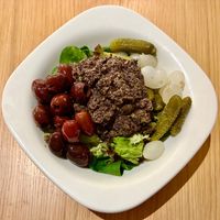 Olive tapenade bowl at Novotel Bucharest City Centre Breakfast Restaurant  in Bucharest