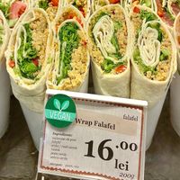 Falafel wrap  at So! Coffee - Universitate in Bucharest