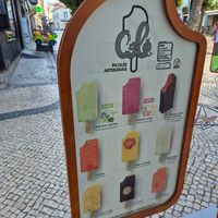 Vegan icecreams at Café Salvador in Lisboa