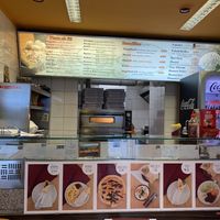 Counter at Big Joe Falafel in Linz