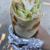 Falafel wrap at Big Joe Falafel in Linz