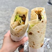 Falafel wraps at Big Joe Falafel in Linz