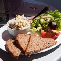 Hummus Plate @ Café Stern, Linz at Cafe Stern in Linz