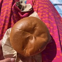 Sausage bap   at Shacks by the Shore - Rockwater Sandbanks in Poole