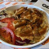 Doner rice bowl  at German Doner Kebab (GDK)  in London
