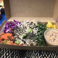 japanese soba salad ~ refreshing with a tinge of spice! at The Blissful Carrot in Macau