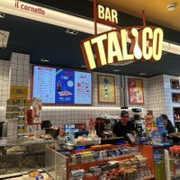 Inside  at bar italico in Toscana