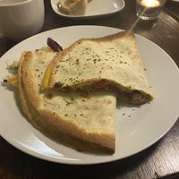   at Kozmosz Vegan Etterem in Budapest