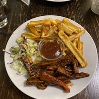   at Kozmosz Vegan Etterem in Budapest