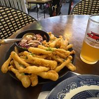 Fried mushrooms.   at Baan Landai in Chiang Mai