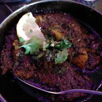 Another potato dish (July 2025) at Mumbai Village in England