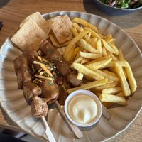 Vegan sate  at Paviljoen Boei 12 in Groningen