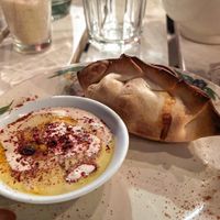 Vegan empanada with fermented cashew cheese  at PURA in San Isidro