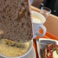 Broccoli soup  at Daily Lucky 데일리럭키 in Busan