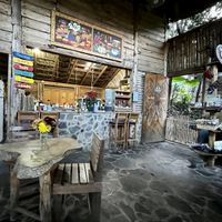 ordering window and kitchen at Mayachik in San Juan La Laguna