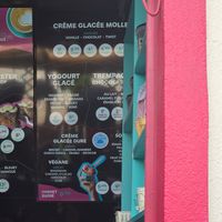 4 different kind of vegan ice cream at La Crèmerie Dorchester in Saint-jean-sur-richelieu