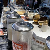 Soups and drinks   at Su Man Xiang Vegetarian Buffet (Super Brand Mall Branch) in Shanghai