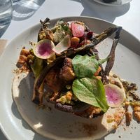 Mushroom toast at Sway in Manly