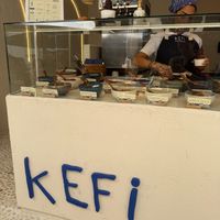 Selection of toppings at Kefi Greek Frozen Yogurt in Valencia