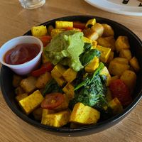 Tofu breakfast bowl at Fire & Oak in Cranbrook