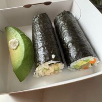 Vegan menu at BENORI - Sushi Para Llevar in Valencia