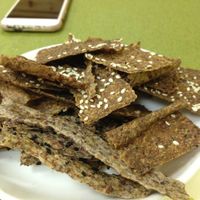 Crackers  at The Green House in Almaty