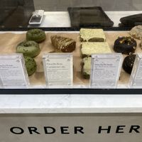 Matcha donuts  at Matchaful @ Clean Market in New York City