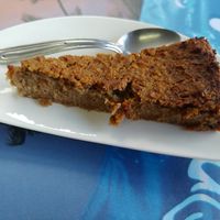 Pudding at Delices Nature in Pointe-a-pitre