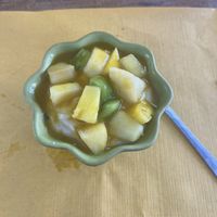 Dessert  at Delices Nature in Pointe-a-pitre