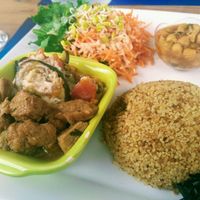 Couscous (plat du jour) at Delices Nature in Pointe-a-pitre
