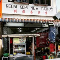 Served some vegan food at New Cathay Cafe in George Town