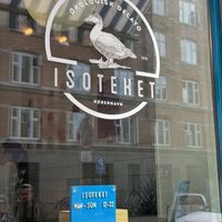 Entrance of the Shop  at Isoteket Stefansgade in Copenhagen