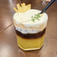 Pineapple Espresso Latte   at Verrona Hills Bakery & Pãtisserie Sunway Velocity in Wilayah Persekutuan Kuala Lumpur